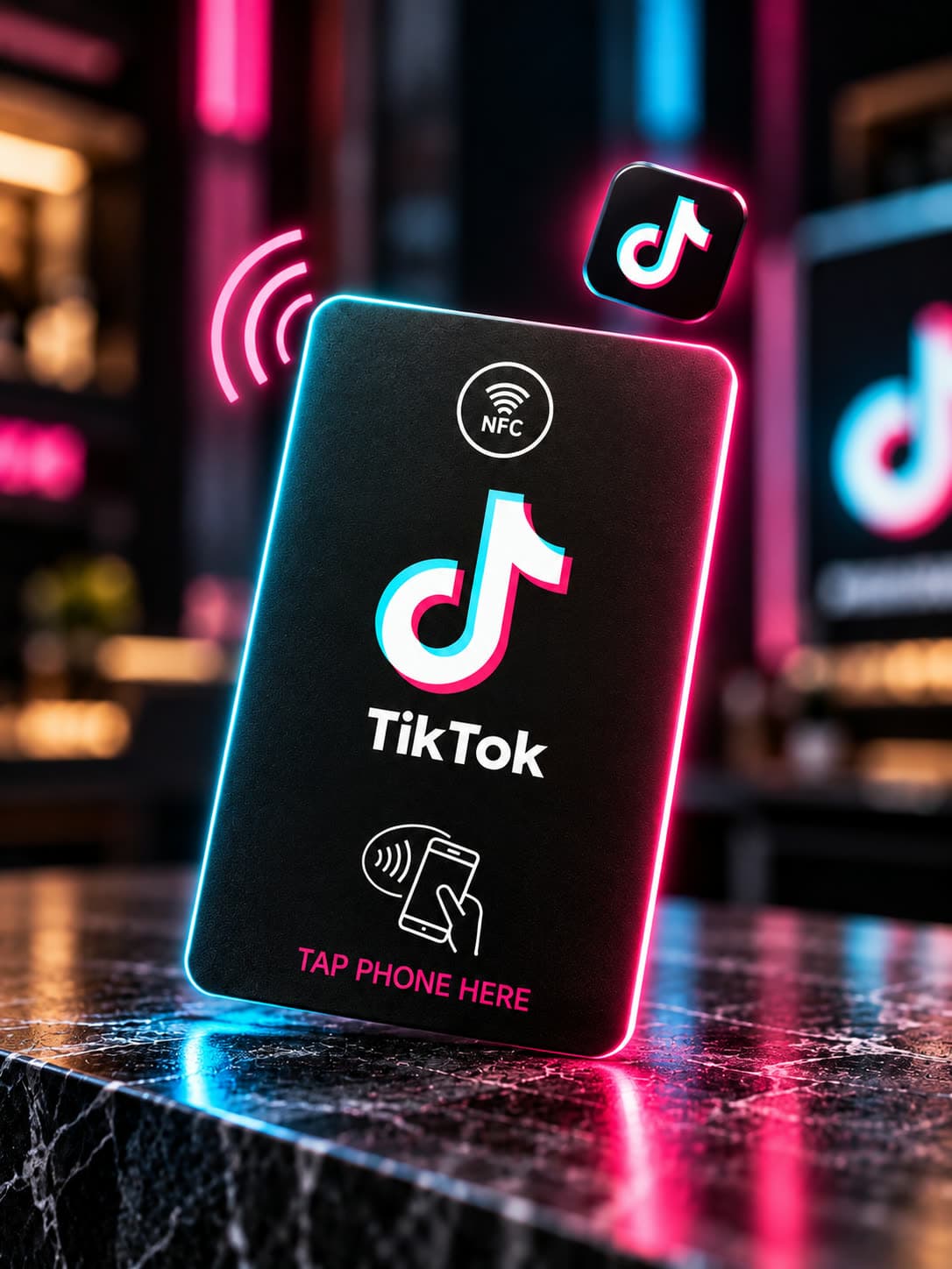 TikTok NFC card